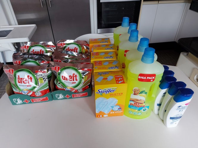 Nog een tripje naar de colruyt 10 pakken dre...