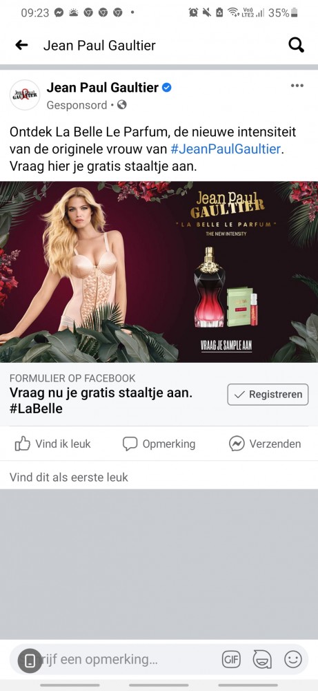 Jean Paul Gautier geeft een gratis staaltje p...