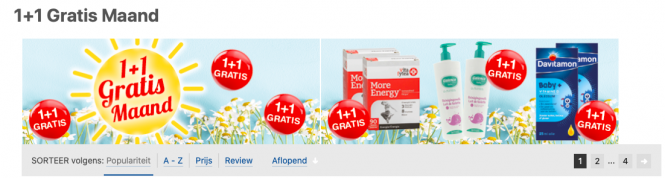 bij FARMALINE. 1+1 gratis maand mooie aanbied...