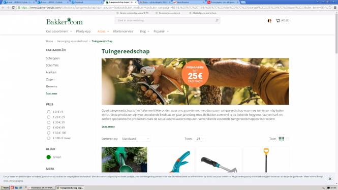 www.bakker-belgie.com tuingereedschap Fiskar...