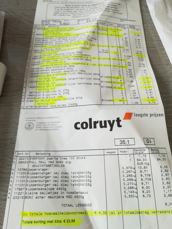 Uncle bens rijst nu aan 33,34% bij colruyt va...