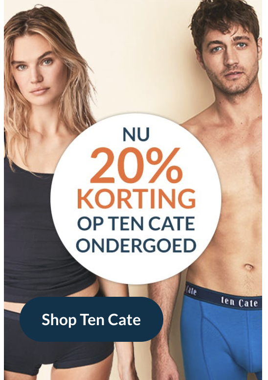 Geniet nu tijdelijk van 20% op Ten Cate onder...