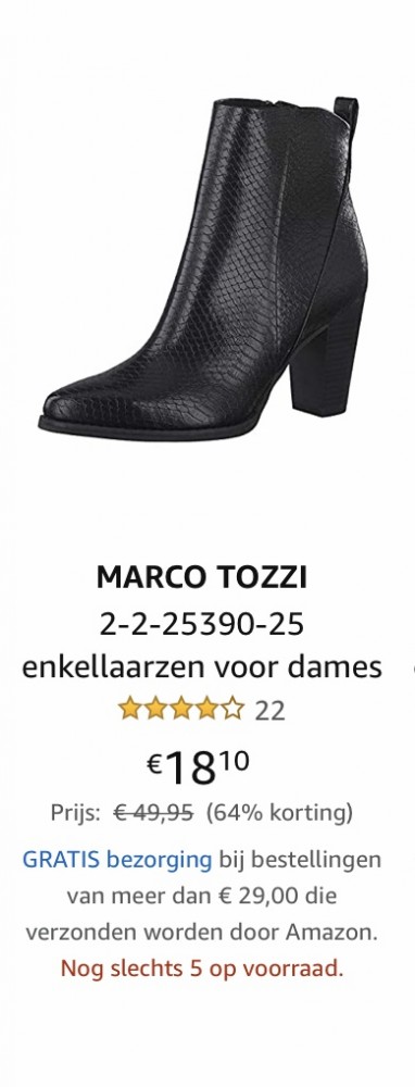MARCO TOZZI 2-2-25390-25 enkellaarzen voor da...