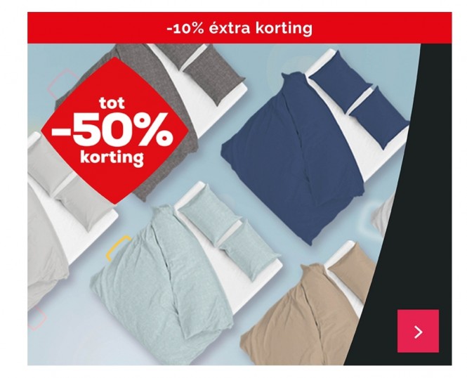 Bij Swiss Sense tot 50% korting op textiel en...