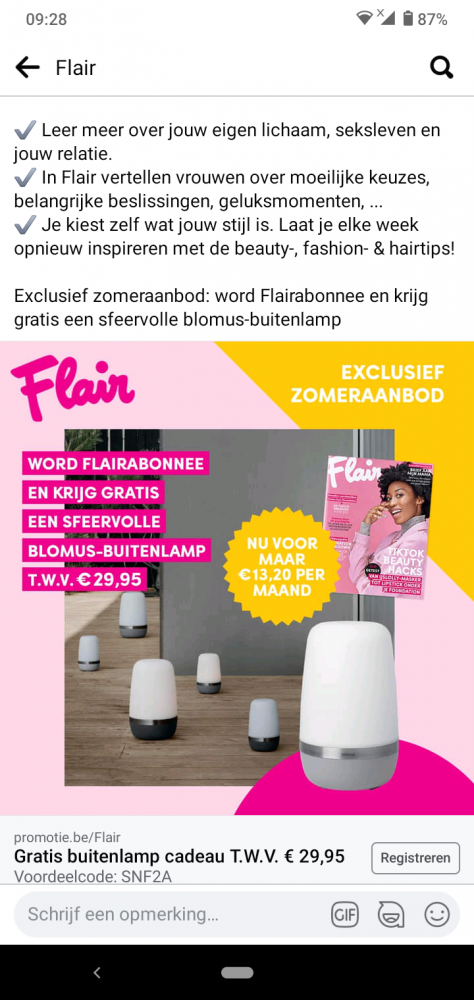Abonneer je nu op Flair voor €13,20/maand en...