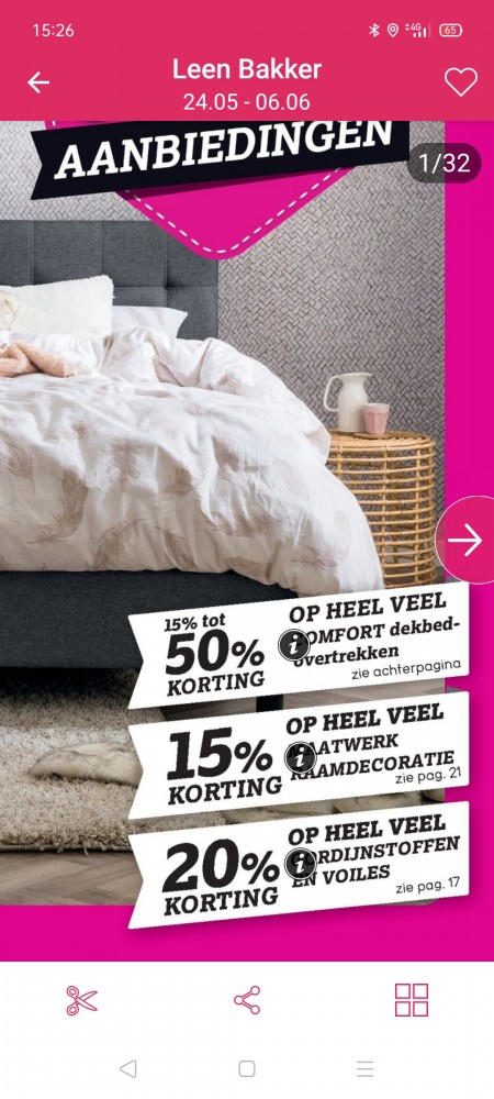 Mooie kortingen bij Leen Bakker: 50% op heel...