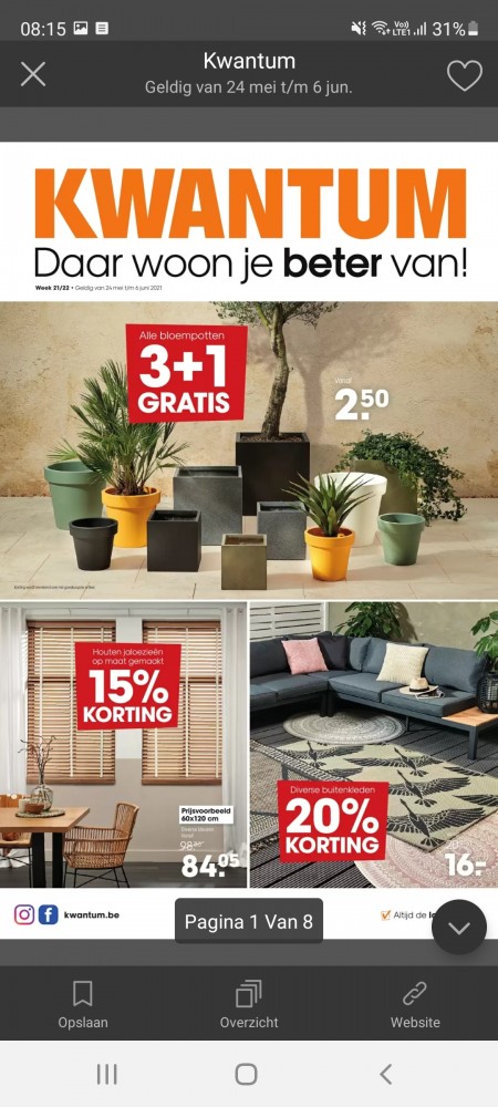 Bij kwantum heel wat kortingen vanaf 24 mei o...