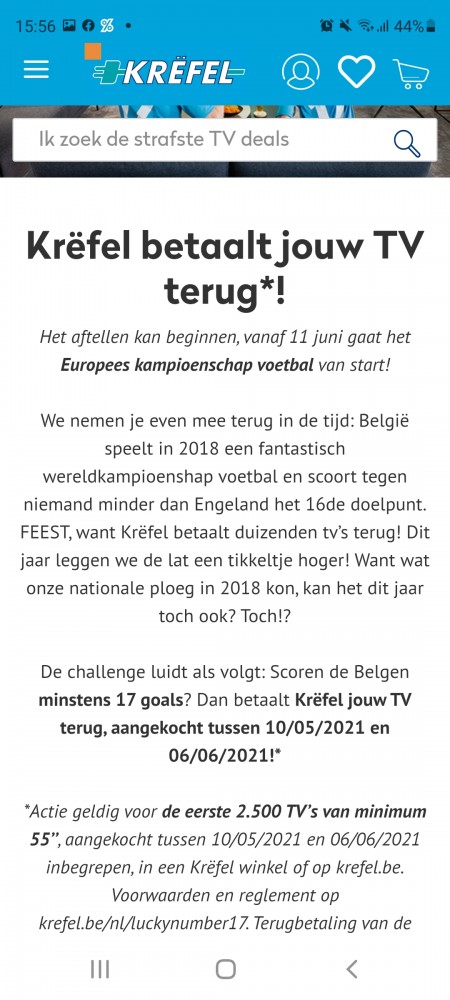 Scoren de Belgen minstens 17 keer dan betaalt...