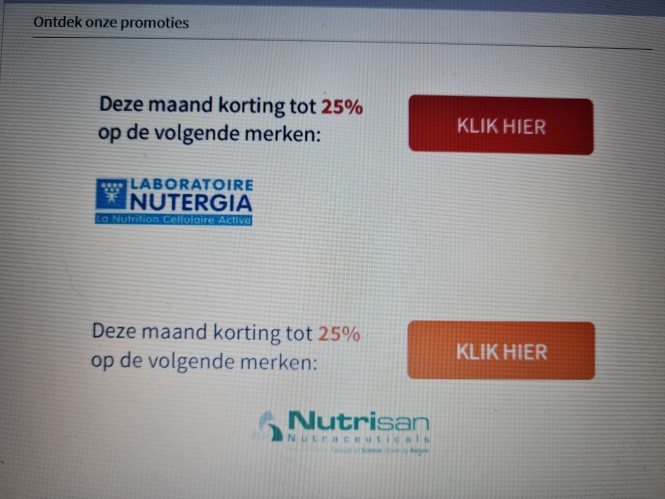 Bij medibib.be deze maand 25% korting op labo...