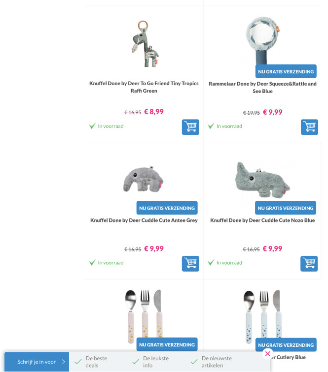 Nu bij Van Asten baby superstore alle items v...