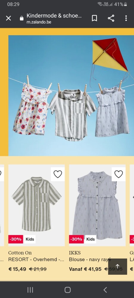 Op https://m.zalando.be/kinderen-home/ leuke...