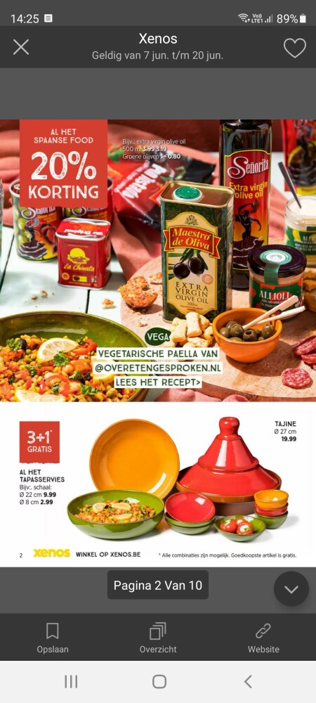 Bij Xenos.nl nu 20% op al het spaanse food, b...