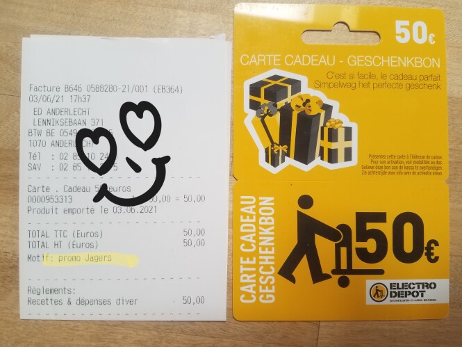 Dankzij de folderwedstrijd van Promojagers en...