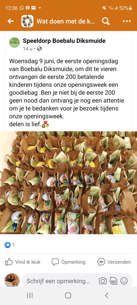 Boebalou speeldorp Dismuide: gratis goodiebox...