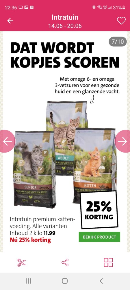Bij intratuin nu 25% korting op intratuin pre...