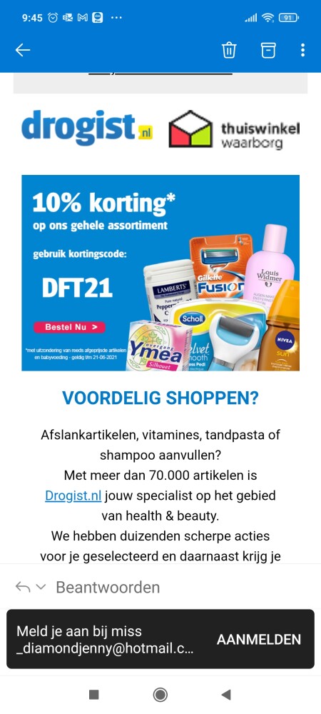 nu tijdelijk ook op alle niet afgeprijsde art...