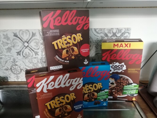 Voorraad ontbijtkoeken aangeschaft bij Colruy...