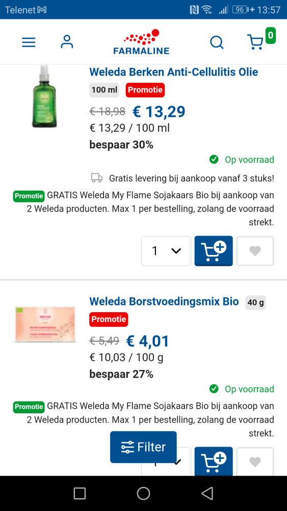 FARMALINE PROMOTIE: GRATIS Weleda My Flame S...