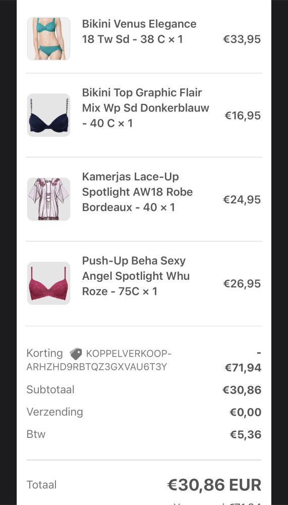 Momenteel superpromo op maison lab bij alles...