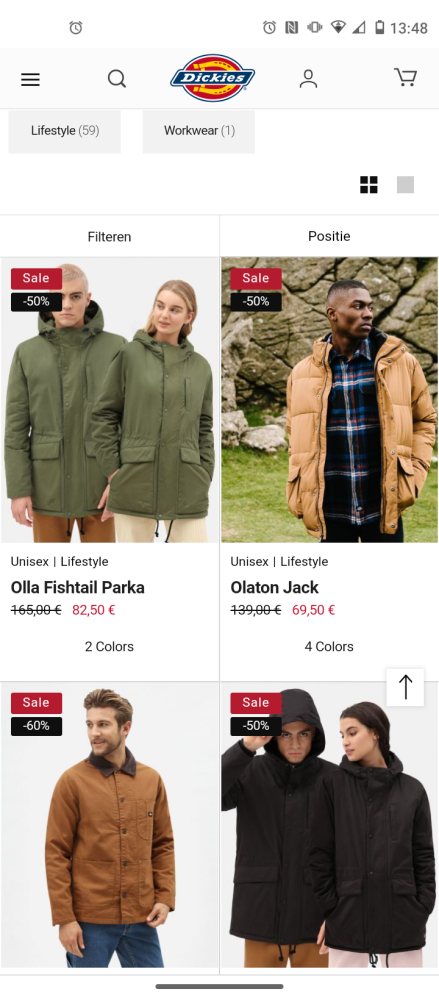 Dickies www.dickieslife.com solden tot 60%