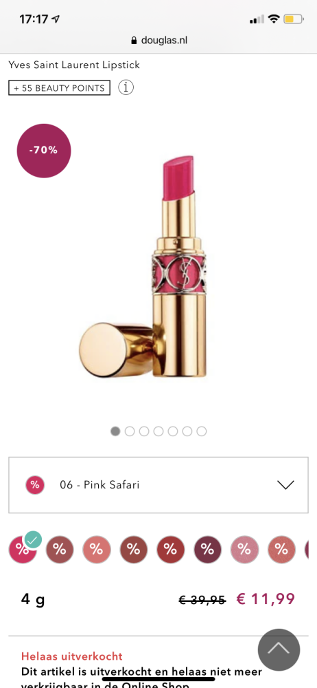 YSL lipstick nu €11,99! 😍Ongeziene korting b...