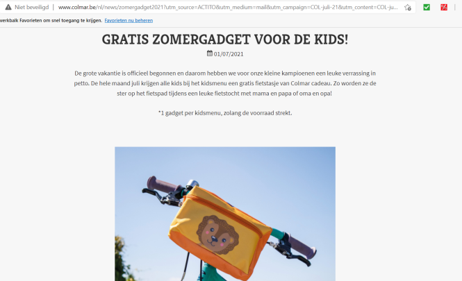 Bij Colmar restaurants krijgen de bij het kid...
