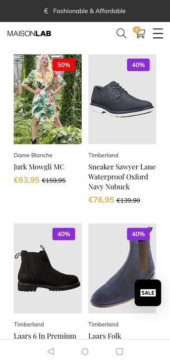 De 2de afprijzing is al begonnen bij Maison L...