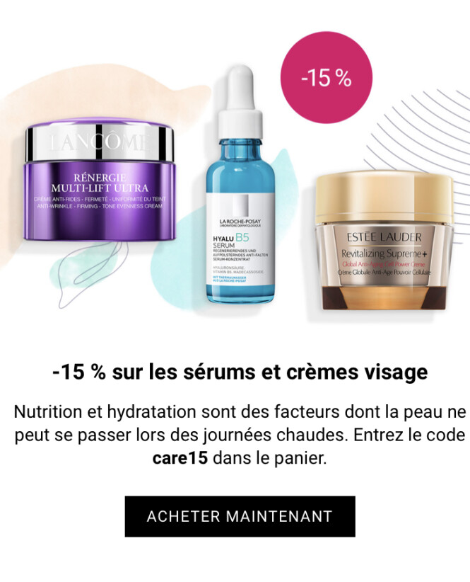 Bij Notino -15% op serums en gezichtscrème. h...