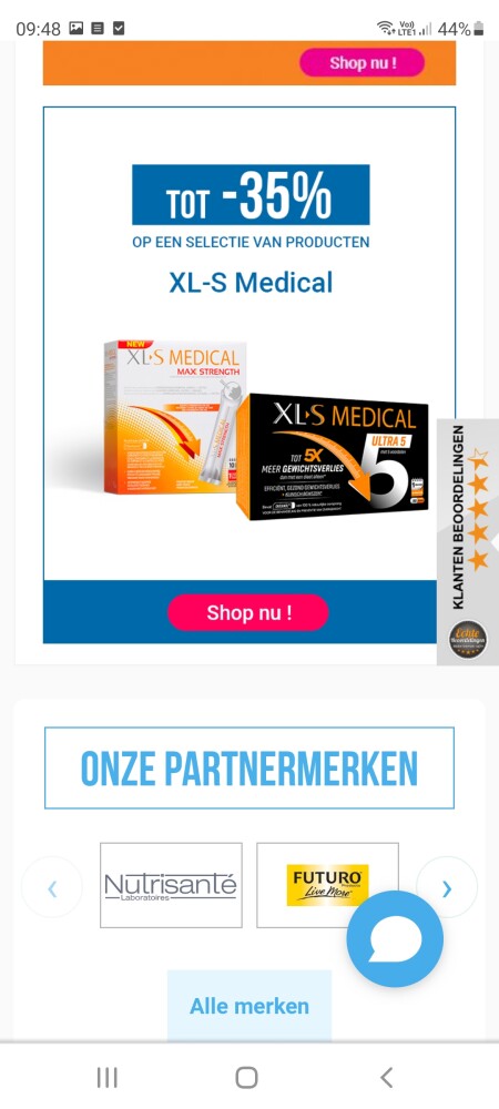 Bij medi-market.be tot 35% korting op een sel...