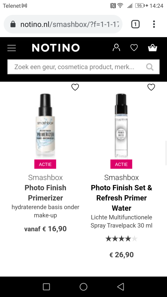 De full-size oogschaduwpalette Smashbox L.A....