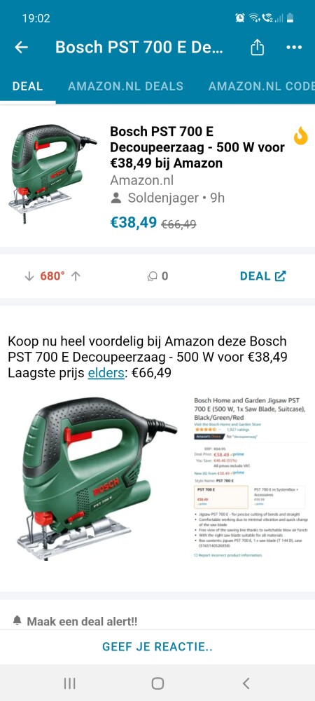 Amazone bosh pst 700e ecoupeeraaag 38,48€ ip...