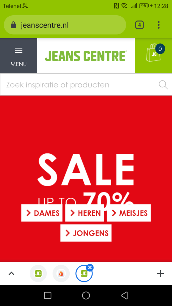 Tot 70% korting op kinder- en tienermode v de...