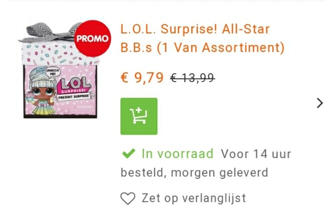 Nu bij fun een leuke korting op deze lol surp...