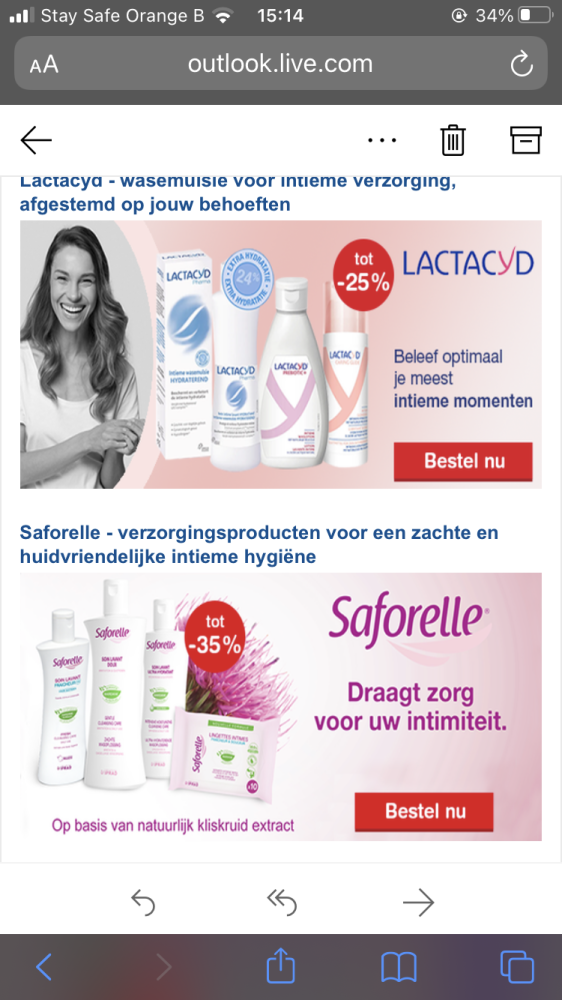 Korting bij Farmaline op merken voor intieme...