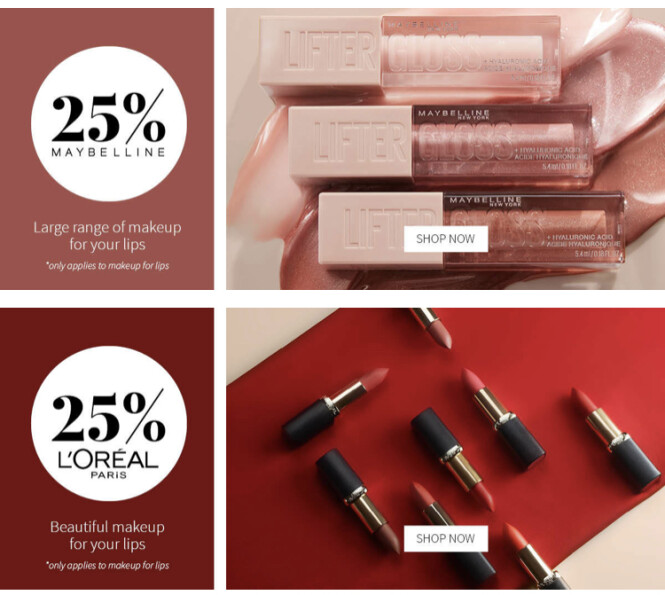 Bij Nice Beauty tot zondag -25% op Maybelline...