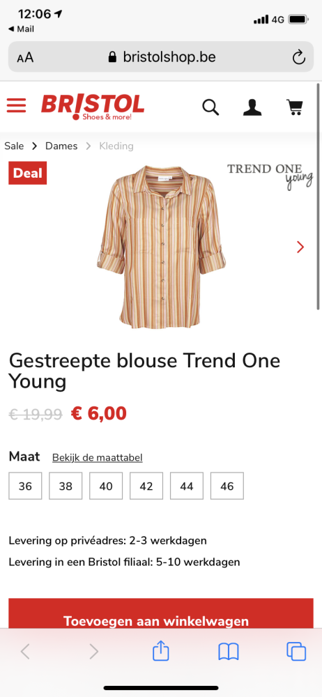 Bij winkelketen Bristol nog laatste solden. L...