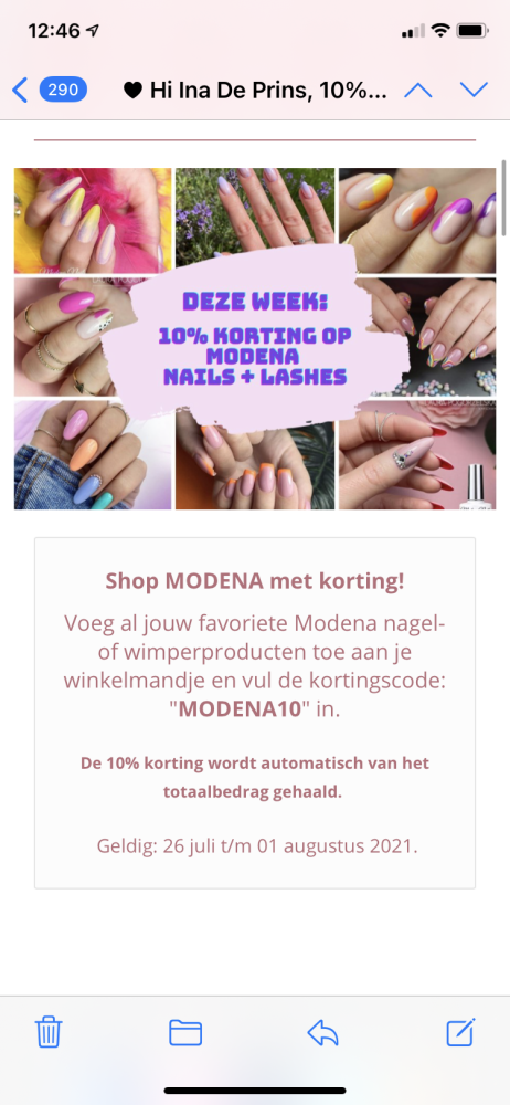 Shop MODENA met korting bij Dermarolling. V...