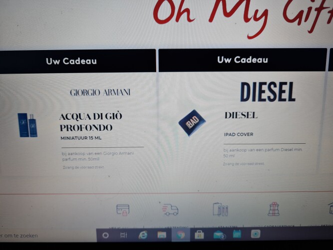 Bij planet parfum krijg je bij aankoop van Gi...