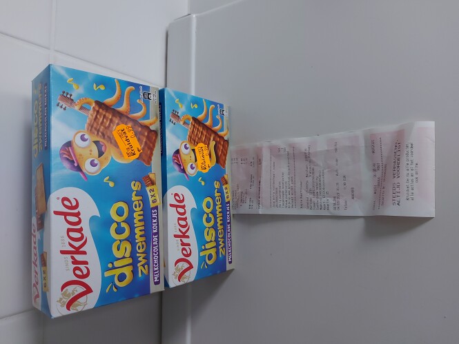 Kruidvat verkade koekjes €0,99 per stuk en 1...