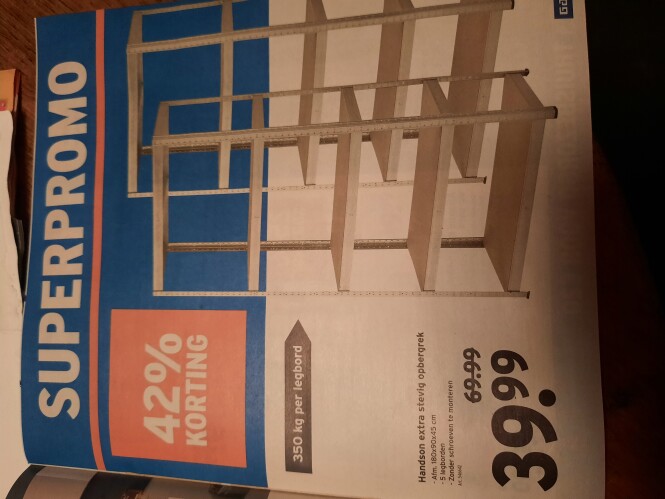 Gamma vanaf 11/8 handson extra stevig opbergv...