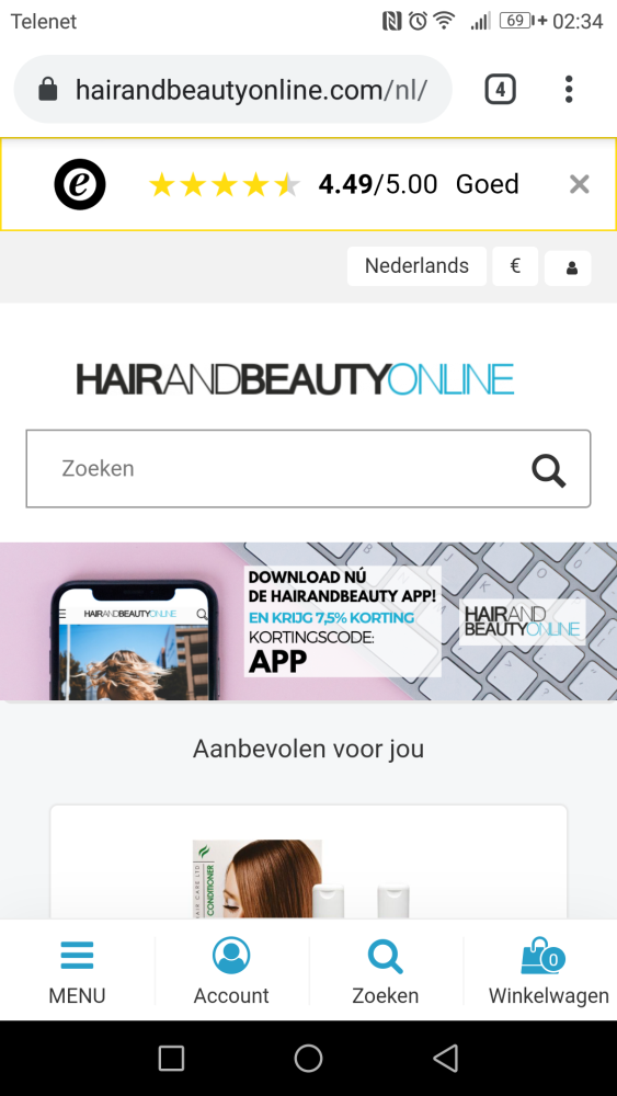 -5,5% op alle treatments v uniq one. https:/...