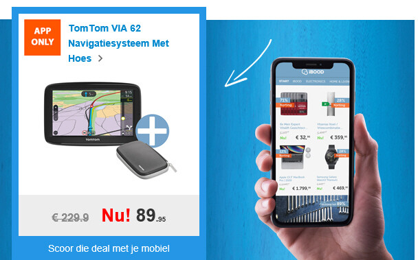 Tomtom VIA 62 navigatiesysteem en harde hoes...
