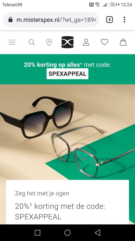 -20% op alles https://www.misterspex.nl/