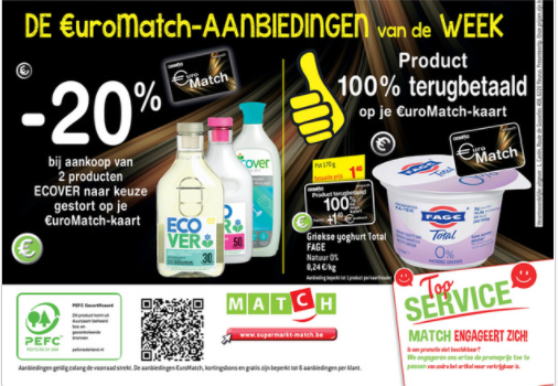Cashback bij Smatch van 18/08 tot 24/08. 100%...