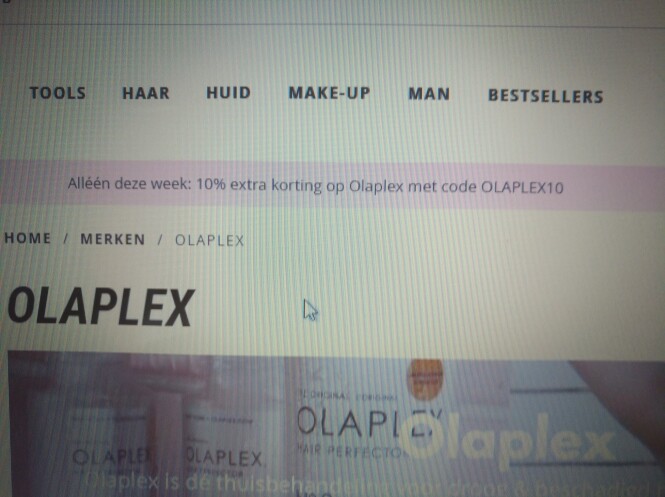 -10% extra korting op alles v Olaplex www.j...