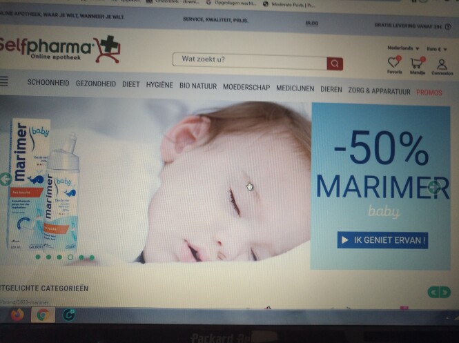 -50% op Marimer babyproducten tem 11/09/21 h...