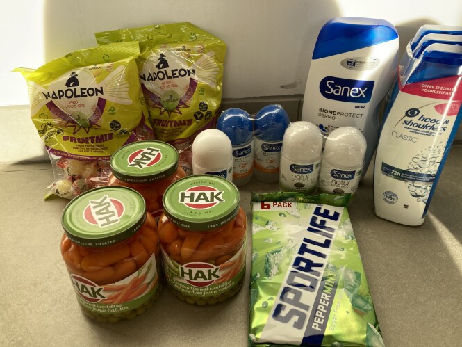 Mooi koopje gedaan in Colruyt! Hak: rode pri...