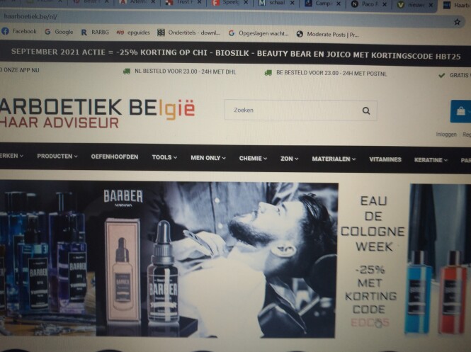 -25% op de merken Biosilk, Chi, Beauty Bear e...