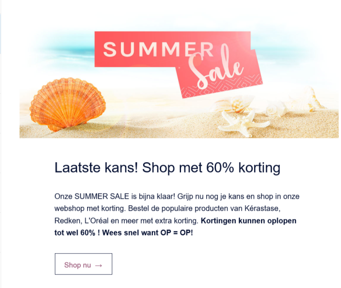 Summersale bij hbb24. De populaire producten...