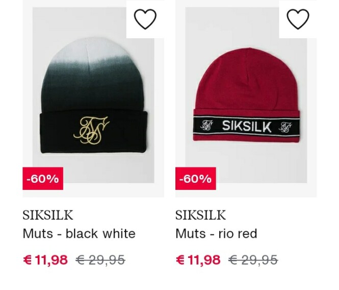 Nu bij zalando 60% korting op deze mutsen van...